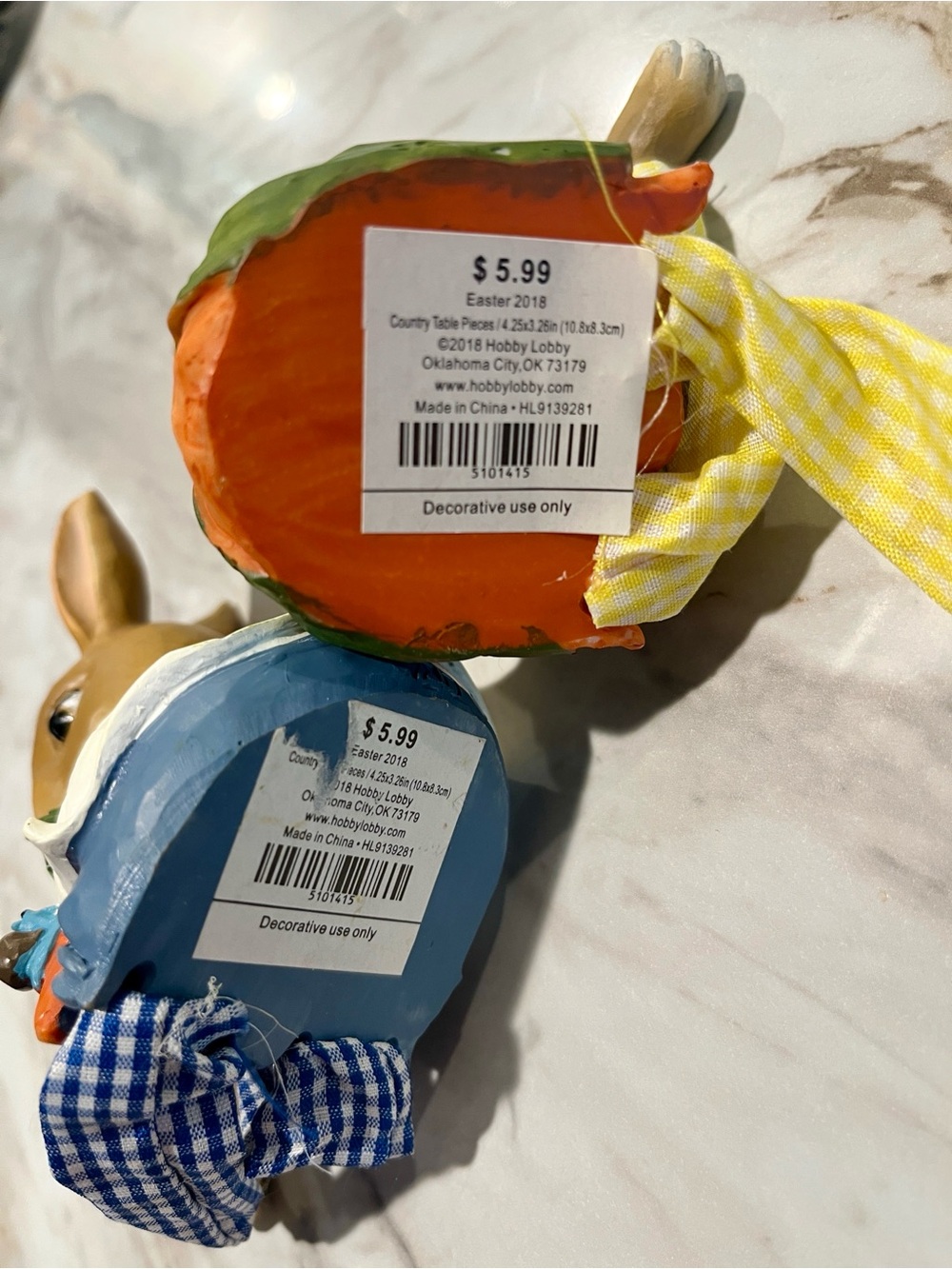 2 Hobby Lobby Rabbits - Picture 3 of 3